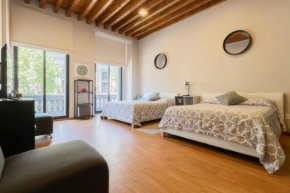 104 Location 2Bdrm 2bath AC apt Fits 8 Rooftop